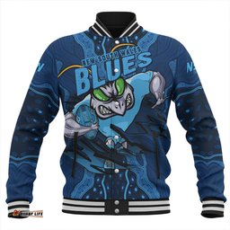 Amazing Aussie New South Wales Blues Blue Venom NSW Strikeforce Baseball Jacket