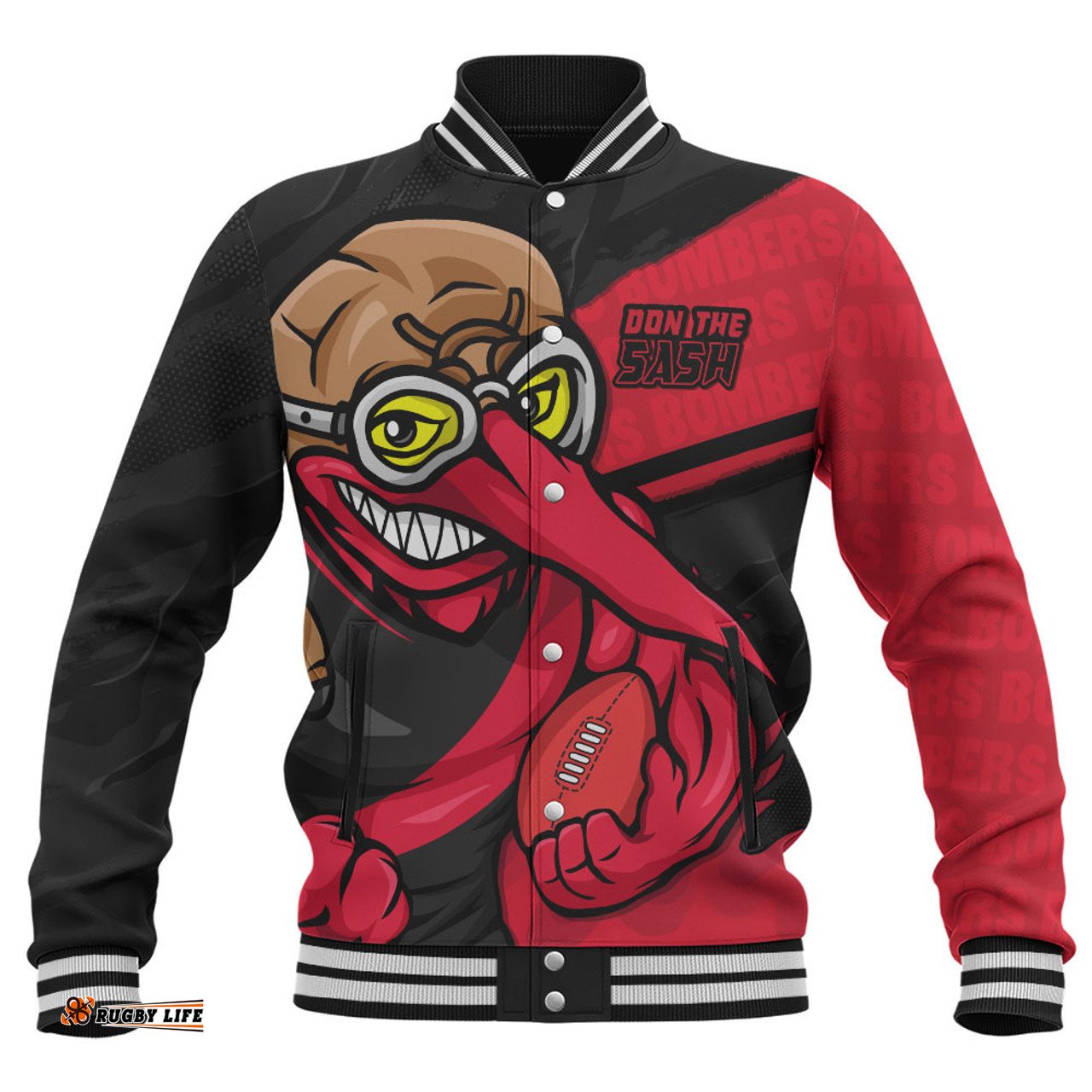 Amazing Aussie Essendon Defend The Pride Baseball Jacket