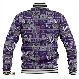 Amazing Aussie Fremantle Legacy Of The Pride Comic Style Baseball Jacket