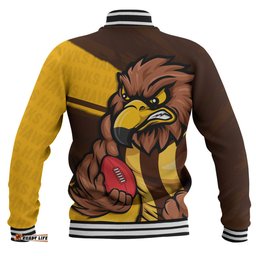 Amazing Aussie Hawthorn Defend The Pride Baseball Jacket