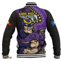 Amazing Aussie Melbourne Storm NAIDOC Indigenous Warrior Spirit Baseball Jacket