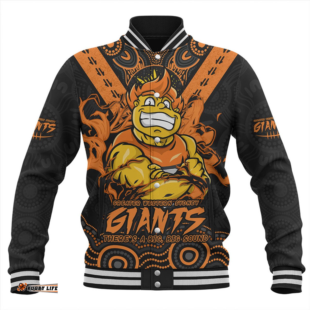 Amazing Aussie GWS GIANTS Ripped Legacy Of The Game Baseball Jacket