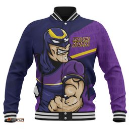 Amazing Aussie Melbourne Storm Defend The Pride Baseball Jacket