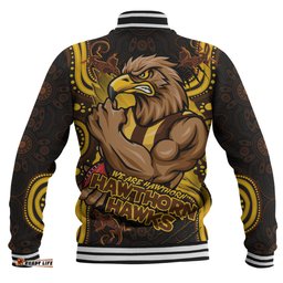 Amazing Aussie Hawthorn Spirit Warriors Of The Game Baseball Jacket