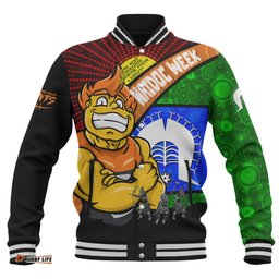 Amazing Aussie GWS GIANTS NAIDOC Week Pride Edition Baseball Jacket
