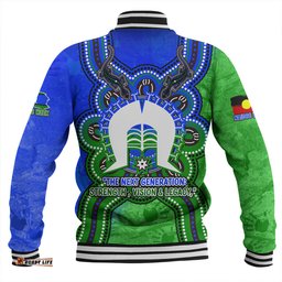 Amazing Aussie Indigenous Australian Aboriginal Dhari Dreams NAIDOC Edition Baseball Jacket