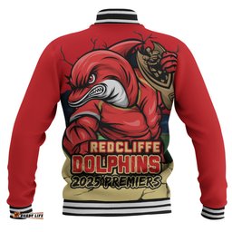 Amazing Aussie Redcliffe Dolphins Unleash Power In The Ultimate Battle Baseball Jacket