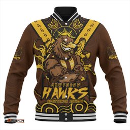 Amazing Aussie Hawthorn Ripped Legacy Of The Game Baseball Jacket