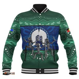 Amazing Aussie Indigenous Australian Aboriginal Torres Warrior Spirit NAIDOC Week Dance Edition Baseball Jacket