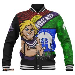 Amazing Aussie Fremantle NAIDOC Week Pride Edition Baseball Jacket