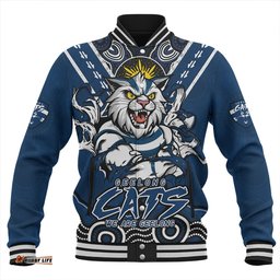 Amazing Aussie Geelong Cats Ripped Legacy Of The Game Baseball Jacket