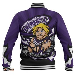 Amazing Aussie Fremantle Premiership Series Flame Edition Baseball Jacket