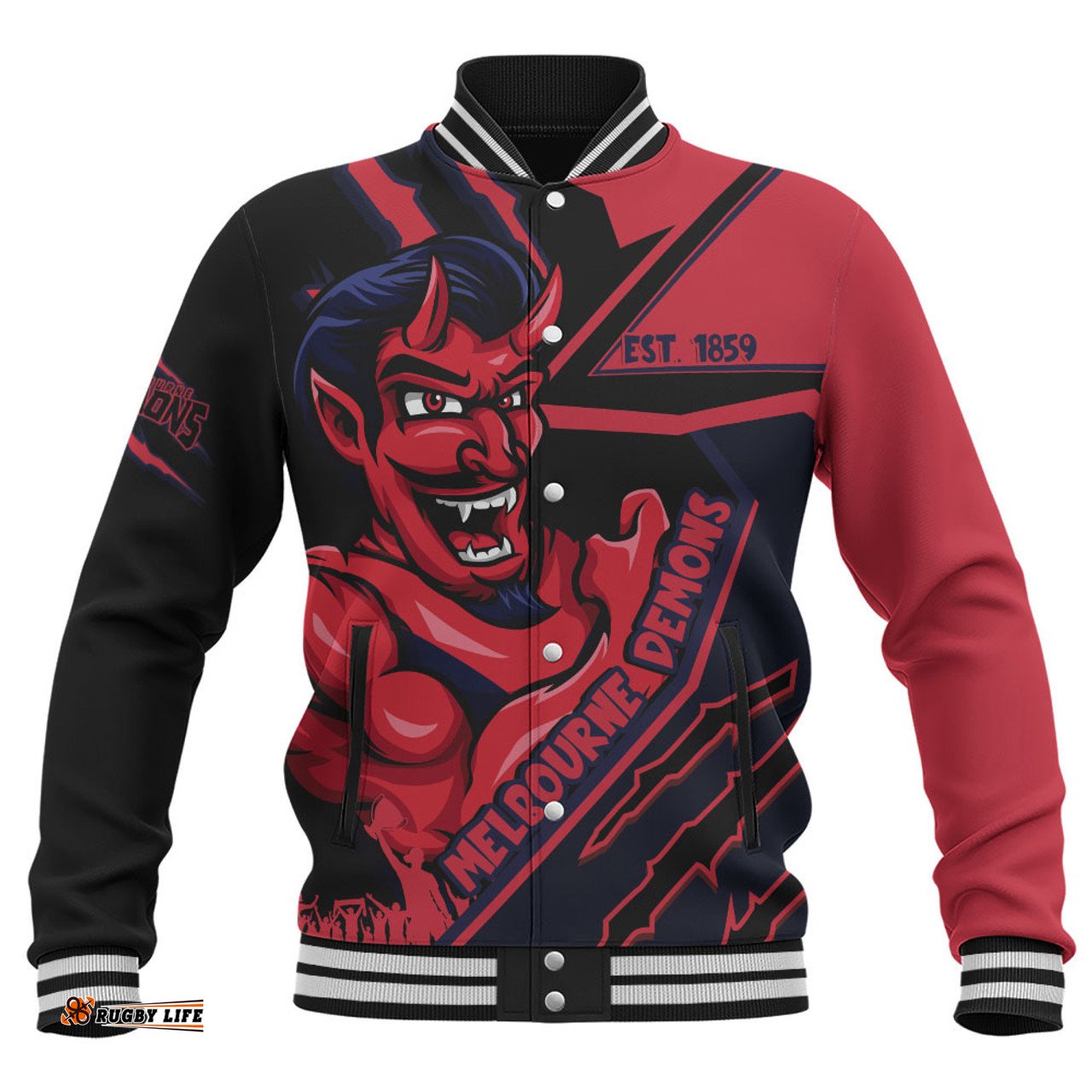 Amazing Aussie Melbourne Battlefield Glory Gear Baseball Jacket