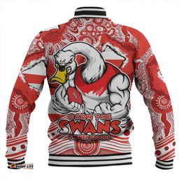 Amazing Aussie Sydney Swans Blazing Spirit Of Victory Baseball Jacket
