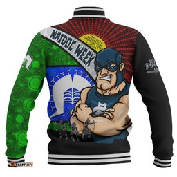 Amazing Aussie Carlton NAIDOC Week Pride Edition Baseball Jacket