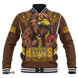 Amazing Aussie Hawthorn Final Clash Battle Edition Baseball Jacket
