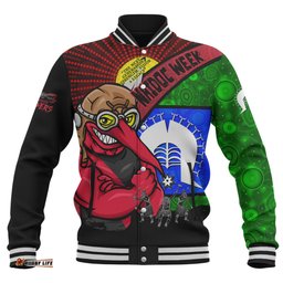 Amazing Aussie Essendon NAIDOC Week Pride Edition Baseball Jacket