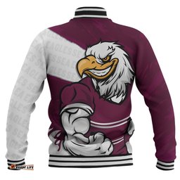 Amazing Aussie Manly Warringah Sea Eagles Defend The Pride Baseball Jacket