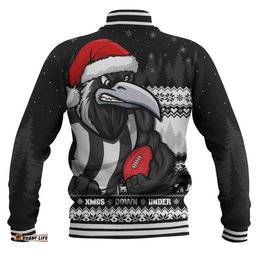 Amazing Aussie Collingwood Merry Christmas Down Under Footy Power Style Baseball Jacket