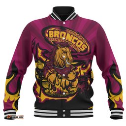 Amazing Aussie Brisbane Broncos Premiership Series Sports Gear Baseball Jacket