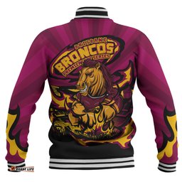 Amazing Aussie Brisbane Broncos Premiership Series Sports Gear Baseball Jacket