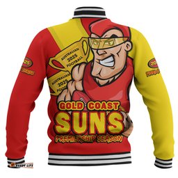 Amazing Aussie Gold Coast SUNS Australian Football Finals Premiership Spirit Baseball Jacket