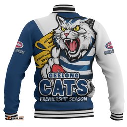 Amazing Aussie Geelong Cats Australian Football Finals Premiership Spirit Baseball Jacket