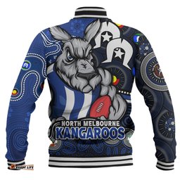 Amazing Aussie North Melbourne NAIDOC Spirit Of Country Baseball Jacket