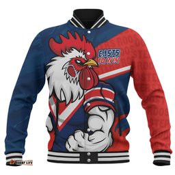 Amazing Aussie Sydney Roosters Defend The Pride Baseball Jacket