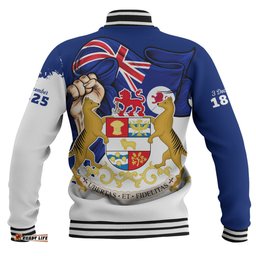 Amazing Aussie Tasmania Power Pride And Heritage Crest Baseball Jacket