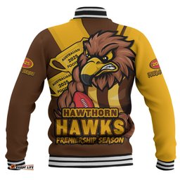 Amazing Aussie Hawthorn Australian Football Finals Premiership Spirit Baseball Jacket