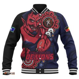 Amazing Aussie Melbourne Power Through Generations NAIDOC Edition Baseball Jacket