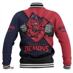Amazing Aussie Melbourne Breaking Through Fan Design Baseball Jacket