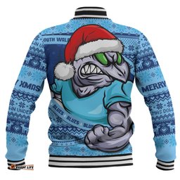 Amazing Aussie New South Wales Blues Ugly Knit Style For Christmas Game Fans Baseball Jacket