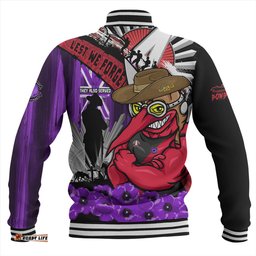 Amazing Aussie Essendon ANZAC Day Honor Purple Valor And Spirit Baseball Jacket