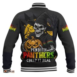 Amazing Aussie Penrith Panthers Dark Moon Rugby Halloween Battle Edition Baseball Jacket