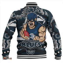 Amazing Aussie Carlton Blazing Spirit Of Victory Baseball Jacket