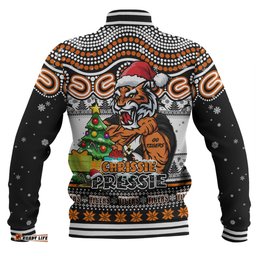 Amazing Aussie Wests Tigers Aussie Ugly Christmas For Die Hard Fan Supporters Baseball Jacket