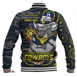Amazing Aussie North Queensland Cowboys Spirit Of NAIDOC Series Baseball Jacket