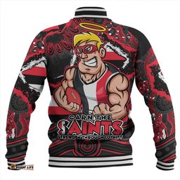 Amazing Aussie St Kilda Blazing Spirit Of Victory Baseball Jacket