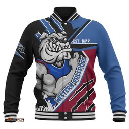 Amazing Aussie Western Bulldogs Battlefield Glory Gear Baseball Jacket