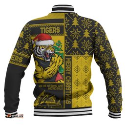 Amazing Aussie Richmond Merry Christmas Knit Style Festive Spirit Baseball Jacket
