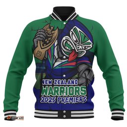 Amazing Aussie New Zealand Warriors Unleash Power In The Ultimate Battle Baseball Jacket