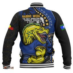 Amazing Aussie Parramatta Eels NAIDOC Indigenous Warrior Spirit Baseball Jacket
