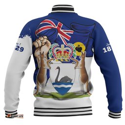 Amazing Aussie Western Australia Power Pride And Heritage Crest Baseball Jacket