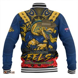 Amazing Aussie Parramatta Eels Ripped Legacy Of The Game The ANZAC Spirit Lives On Baseball Jacket