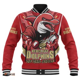 Amazing Aussie Redcliffe Dolphins Final Clash Battle Edition Baseball Jacket