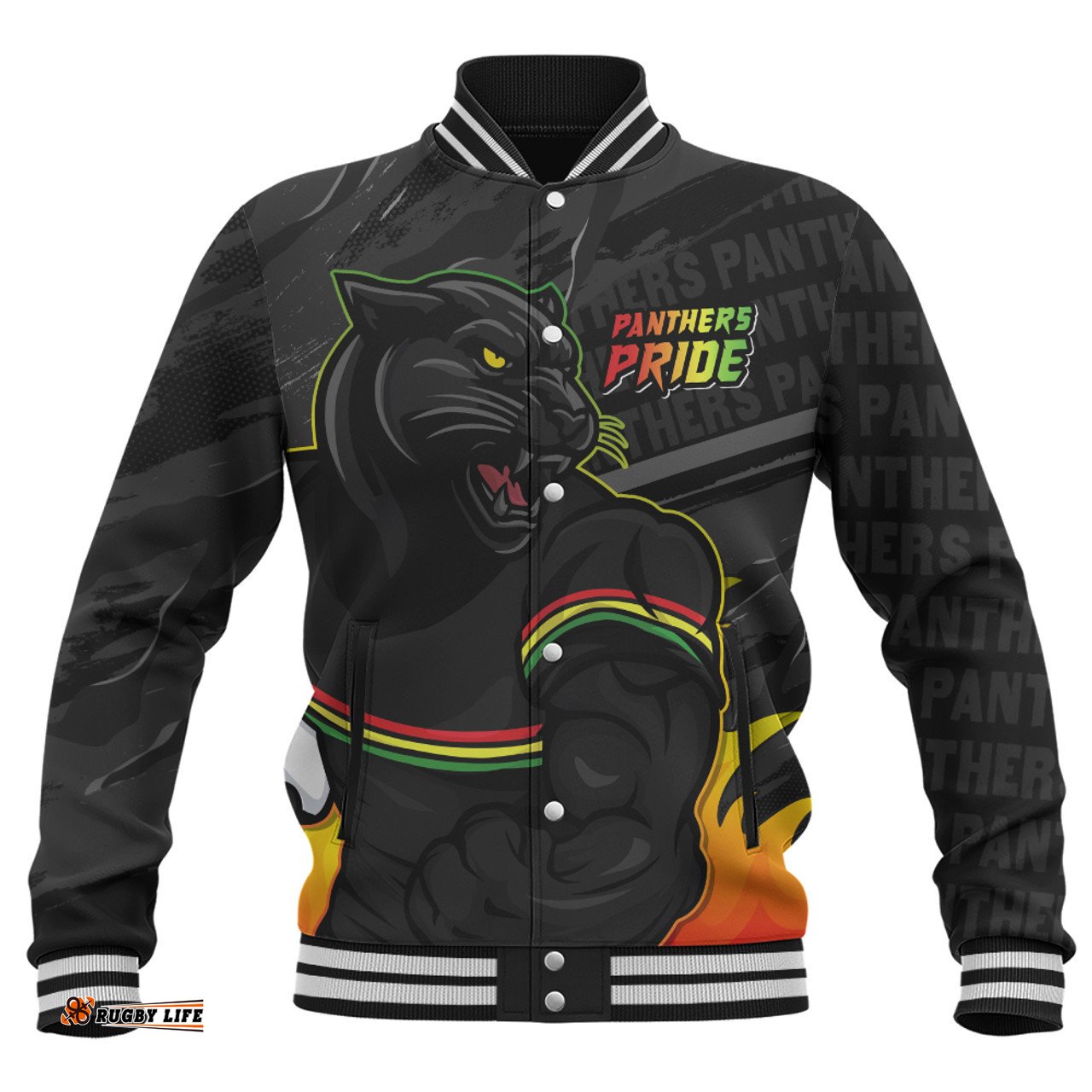 Amazing Aussie Penrith Panthers Defend The Pride Baseball Jacket