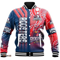 Vibe Hoodie Clothing - Sydney Roosters Sporty Style Baseball Jackets