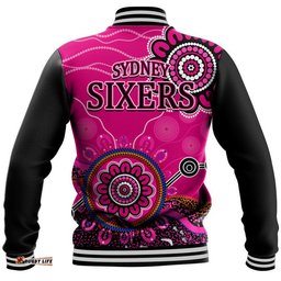Sydney Sixers Baseball Jacket Cricket Indigenous Aboriginal